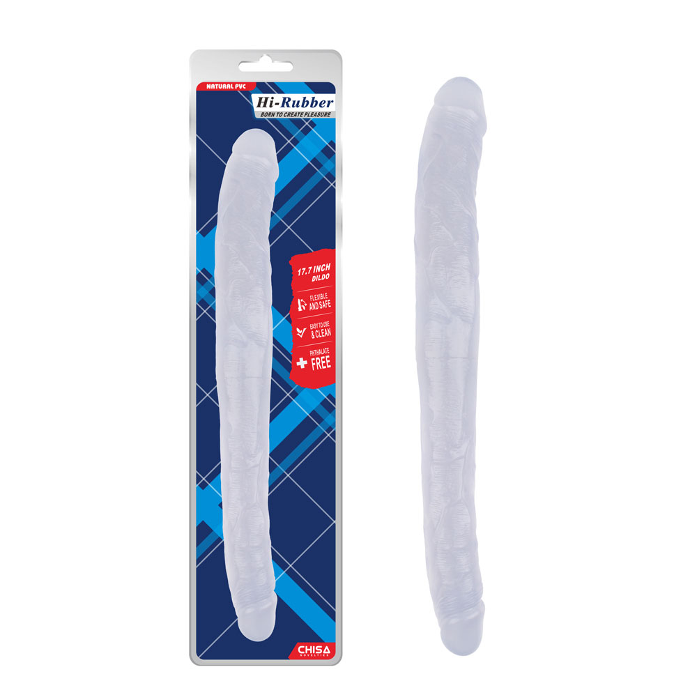17.8 اینچ Dildo-Clear