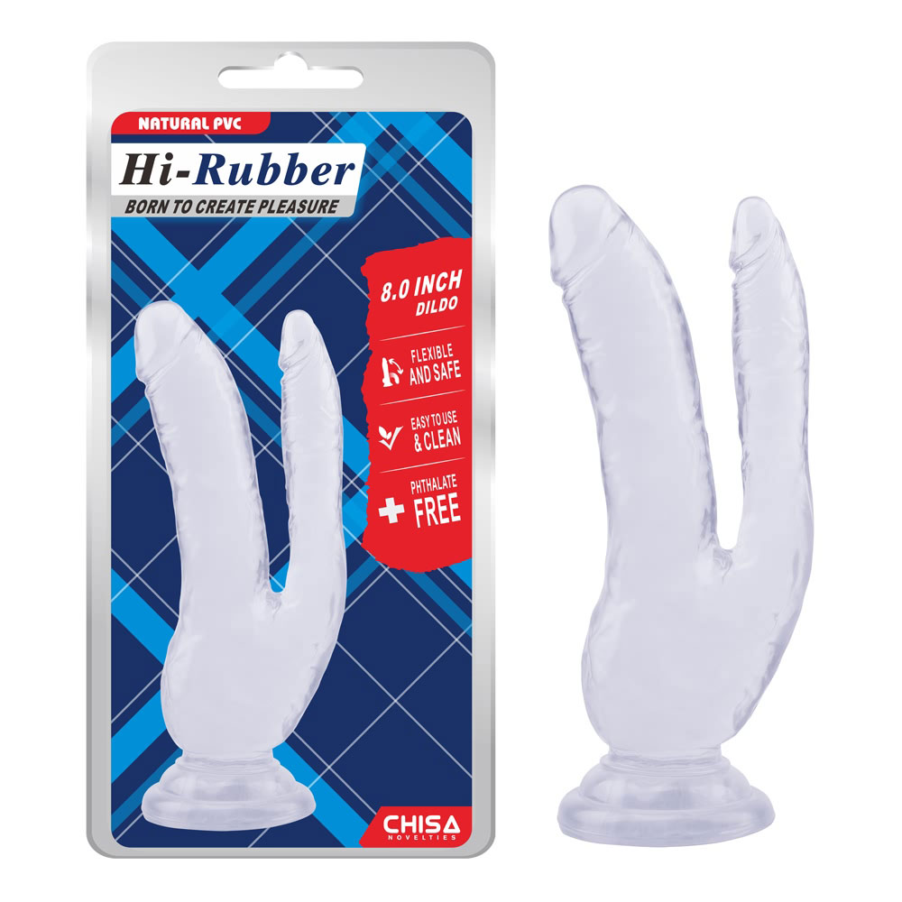 8.0 اینچ Dildo-Clear